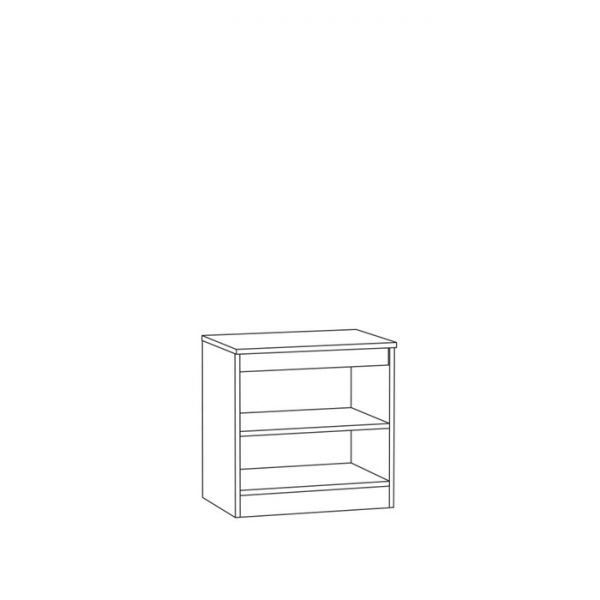 Тумба Ника 13.248, 538х381х539, Ясень анкор