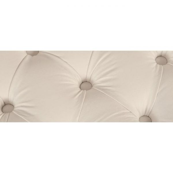 Банкетка «Рондель» с ПМ, 950 ? 410 ? 420 мм, экокожа, цвет взбитые сливки