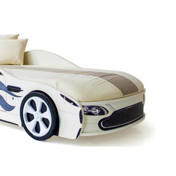 Цветной чехол Бельмарко для матраса Бондмобиль белый