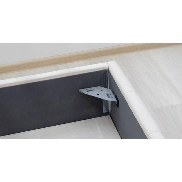 Кровать Хлоя, 1600х2000, ортопедическое осн+ПМ, Крем