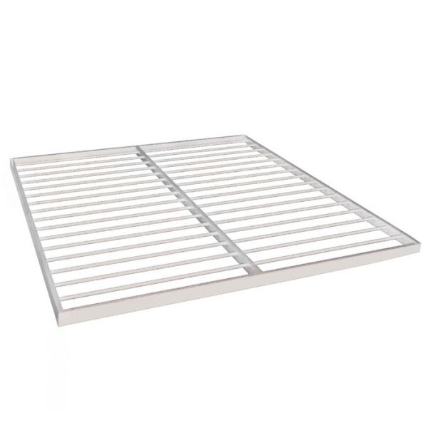 Кровать «Вероника плюс», 1200 ? 1900 мм, металл, цвет белый