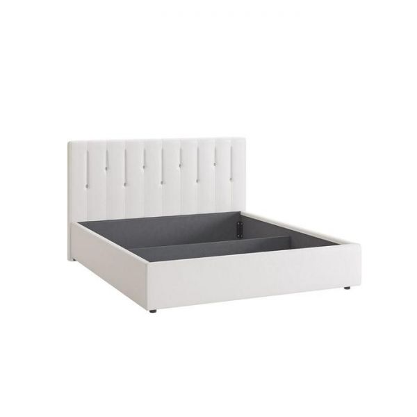 Каркас кровати Кристи 1600х2000 экокожа белая