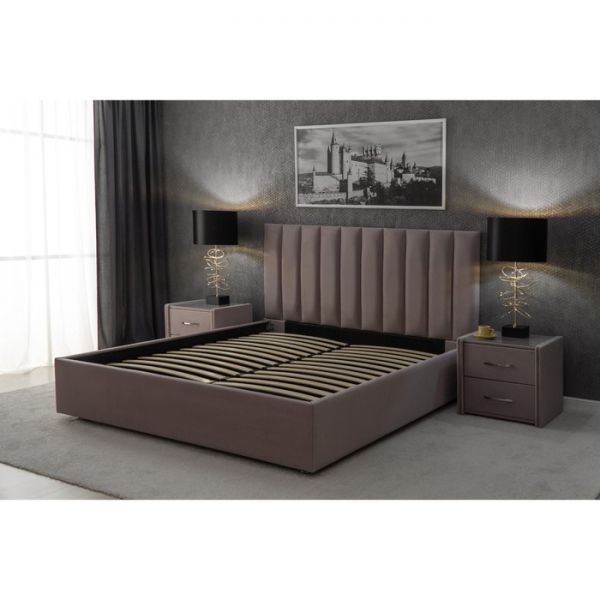 Кровать «Алькасар» без ПМ, 1400 ? 2000 мм, ортопедическое основание, цвет velutto 11