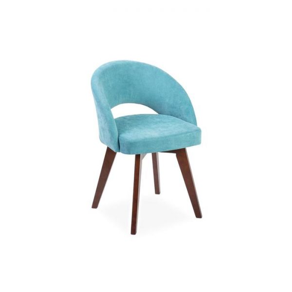 Стул Мирелла Инфинити 08 Бирюзовый/ Стандарт массив Черешня