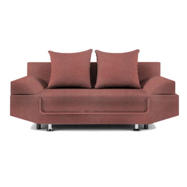 Диван «Анюта», спальное место 190 х 135 см, ящик, Арбен, цвет SavanaCamel-SavanaHazel