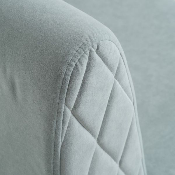 Диван "Буно" велюр Vivaldi светло-серый