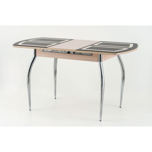 Стол раздвижной «Вегас-1.5», 1100(1450) ? 700 ? 750 мм, цвет дуб/шоколад