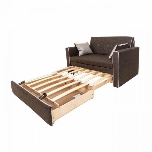 Диван прямой «Марк», механизм выкатной, цвет макро 157 / макро 281