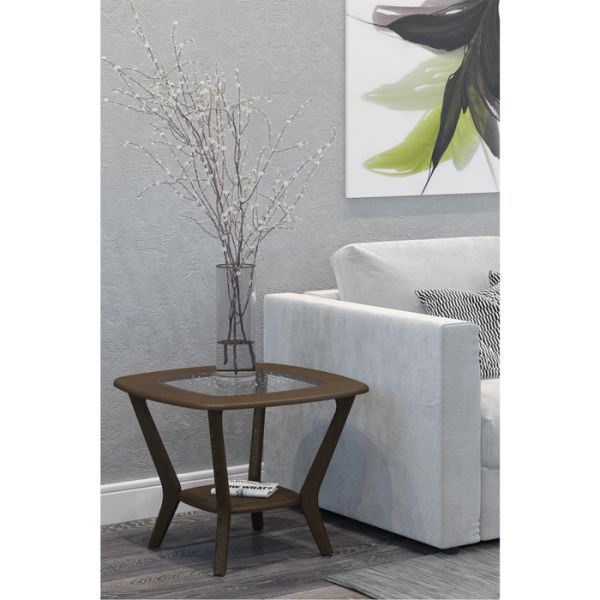 Стол журнальный «Мельбурн», 650 ? 650 ? 500 мм, цвет белый