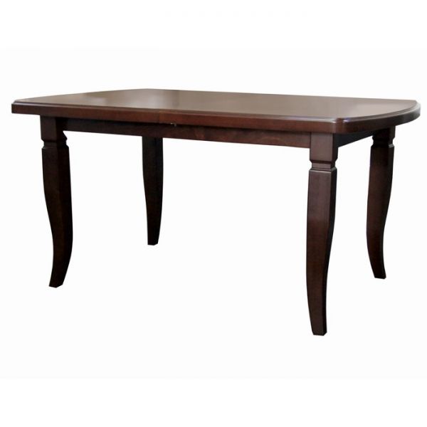 Стол обеденный раздвижной 1500/2000х1000х750 бук/темный орех