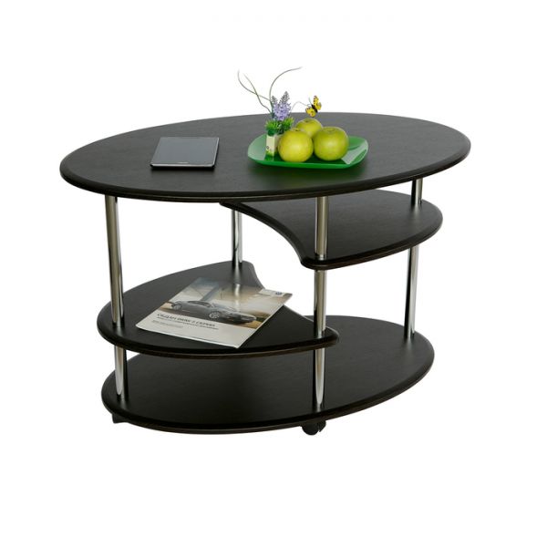 Стол журнальный «Эллипс», сж-01, 900 ? 600 ? 570 мм, цвет дуб белёный