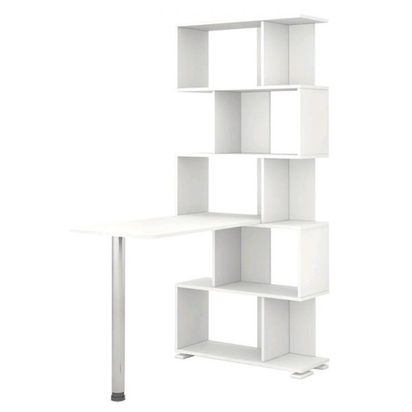Стол-стеллаж «СЛ 5СТ», 750 ? 1099 ? 1731 мм, цвет белый