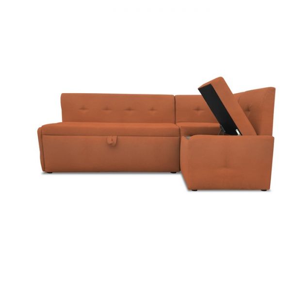 Кухонный уголок «Вена», механизм выкатной, искусственная кожа, цвет marvel berry