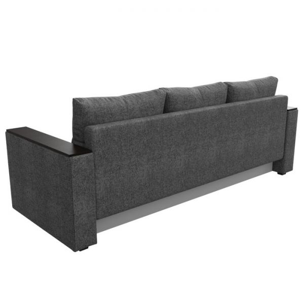 Диван прямой «Атланта лайт», без стола, еврокнижка, рогожка, цвет бежевый