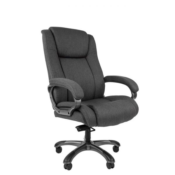 Кресло Chairman 410 ткань SX серая