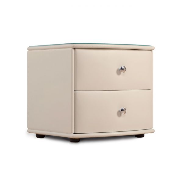 Тумба «Люнетта», 2 ящика, 500 ? 450 ? 450 мм, цвет взбитые сливки