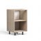 Шкаф напольный 2-ящ Анжелика 500х510х820 Дуб молочный/Ясень