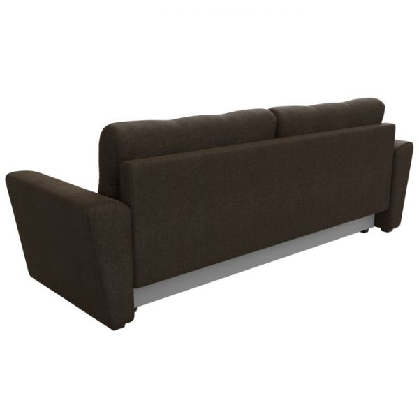 Диван прямой «Амстердам лайт», еврокнижка, рогожка, цвет бежевый