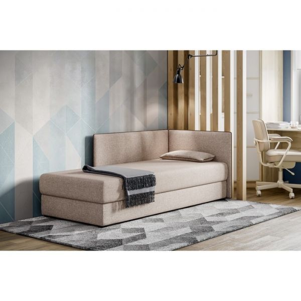 Тахта Миа правый, 1950х810, Шерлок 932/кожзам Мадрид 925