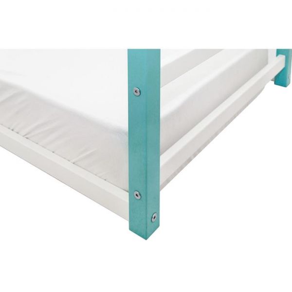 Детская кровать-домик Монтессори Бельмарко Svogen мятно-белый