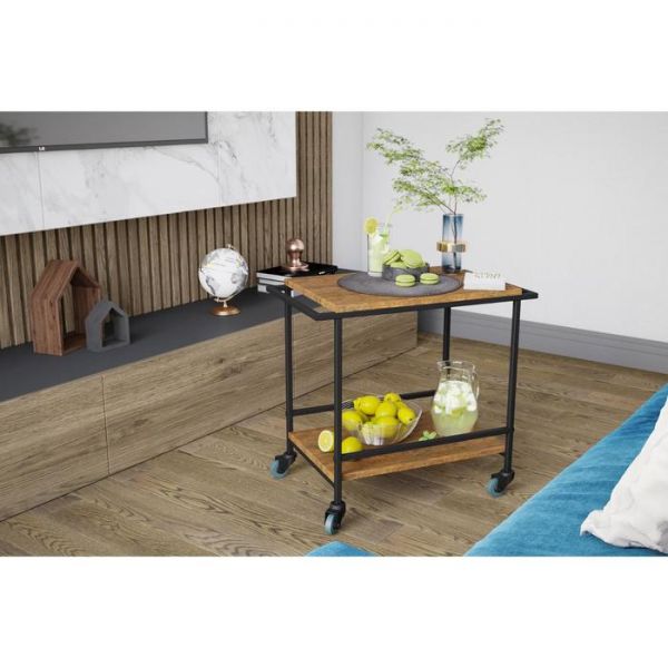 Стол журнальный «Фрэнки», 600 ? 350 ? 555 мм, цвет дуб американский