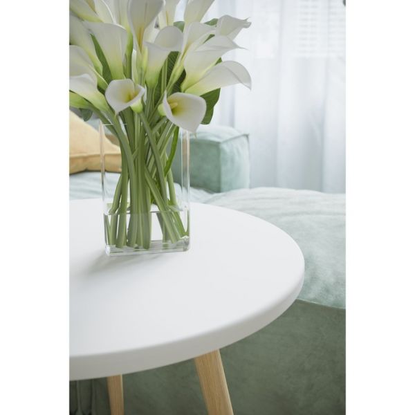 Стол журнальный «Бекс 550», 450 ? 450 ? 550 мм, цвет белый