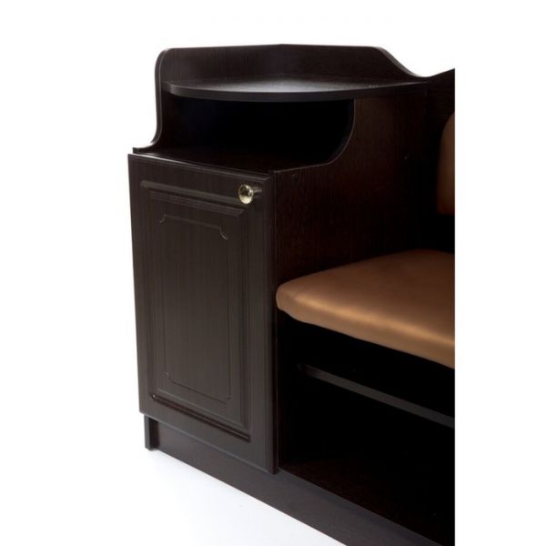 Банкетка №1, 900х430х920, Венге/Коричневый(109)