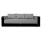 Диван «ЛИДЕР», обивка Melange/SUNNY BLACK