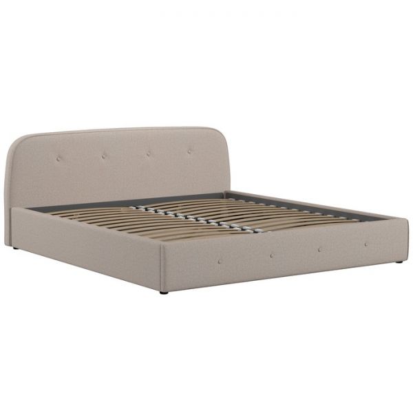 Кровать Илона, 1800х2000, ортопедическое осн+ПМ, Шерлок/Бежевый