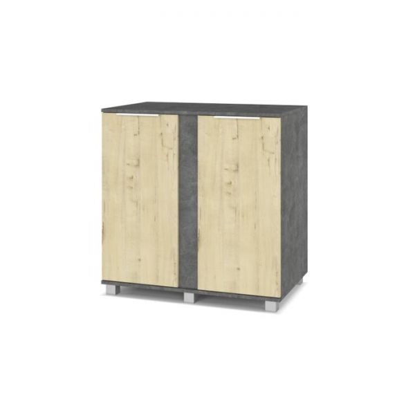 Тумба Пандора-П89 420х900х900 двухдверная  Шимо темный/светлый