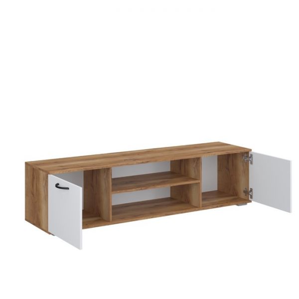 Тумба ТВ «Сеул», 1800 ? 453 ? 456 мм, цвет дуб кельтик / белый
