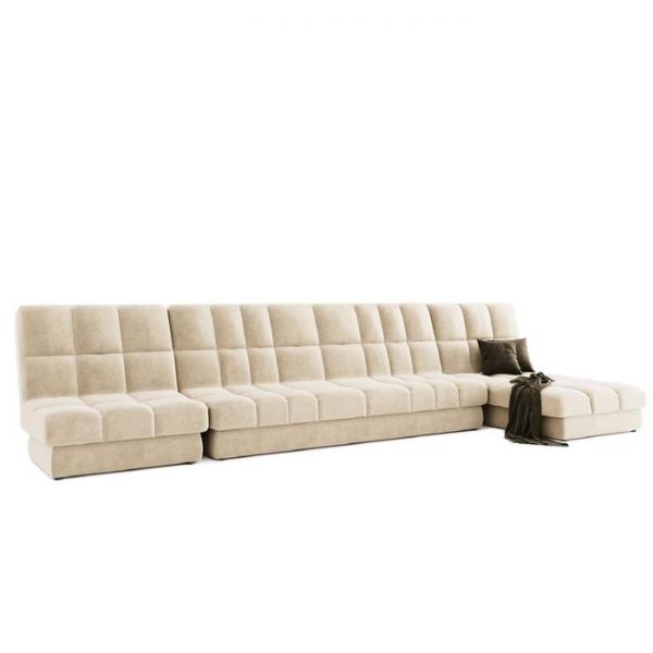 Комплект «Хьюстон», механизм книжка, велюр, цвет селфи 01 / подушки селфи 03