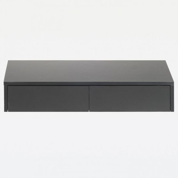 Тумба подвесная с ящиками Дамаск, 800х300х150, Черный