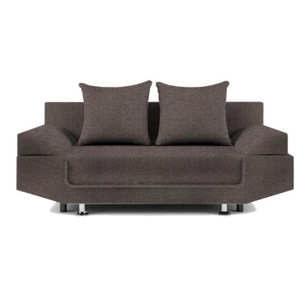 Диван «Анюта», еврокнижка, рогожка, цвет savana plus dimrose / savana plus yellow