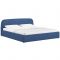 Кровать Илона, 1800х2000, ортопедическое осн+ПМ, Шерлок/Синий
