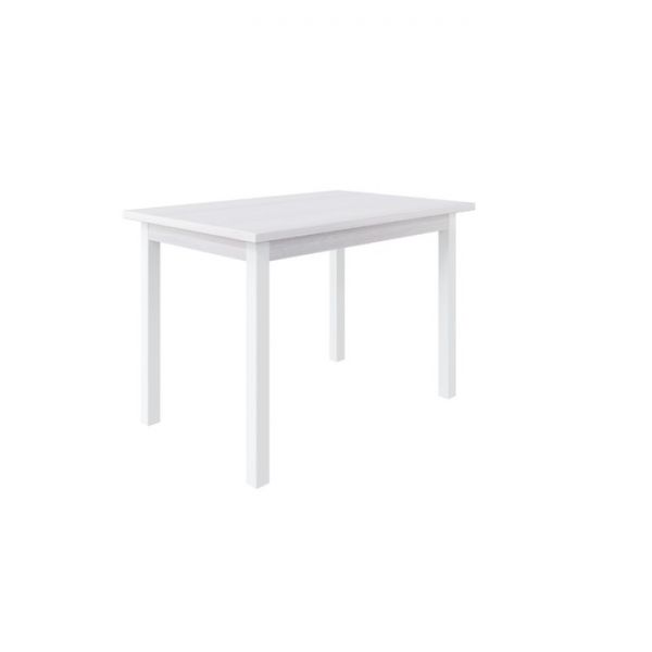 Стол обеденный Квант 1100х750х756 ЛДСП дуб сонома светлый/опоры метал. бежевый