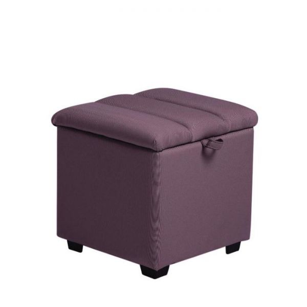 Пуф Осло мини 400х400х410 Рогожка PLUM