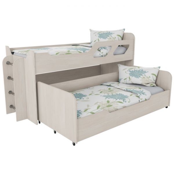 Кровать Вега 5, 2090х850х1020, Бодега светлый/Капучино