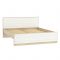 Кровать Оливия НМ 040.34-03 Х, 1800х2000, Белое дерево/Дуб Сонома