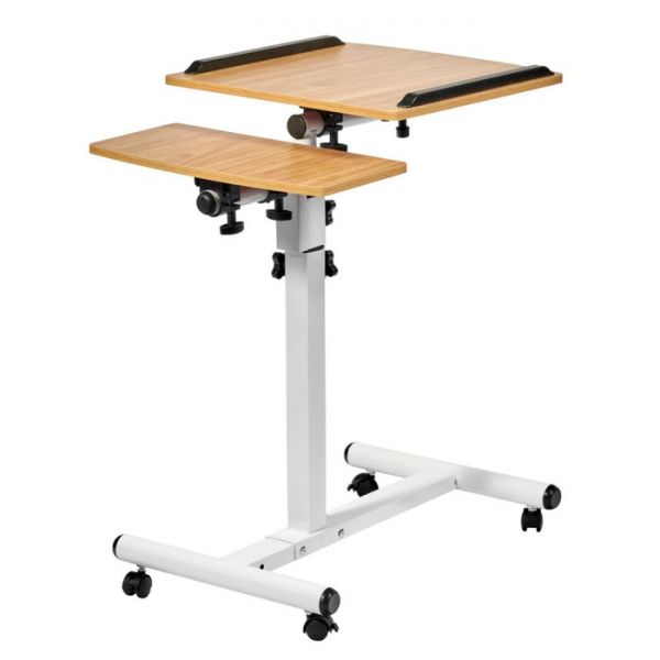 Стол многофункциональный Palma, 600 ? 400 ? 620(960) мм, цвет светлое дерево / белый