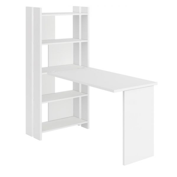 Компьютерный стол, 700 ? 1522 ? 1520 мм, цвет белый жемчуг