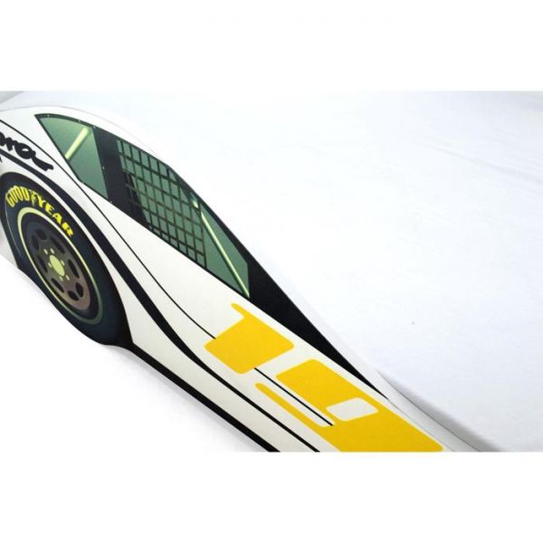 Кровать-машина Бельмарко «Супра белая»