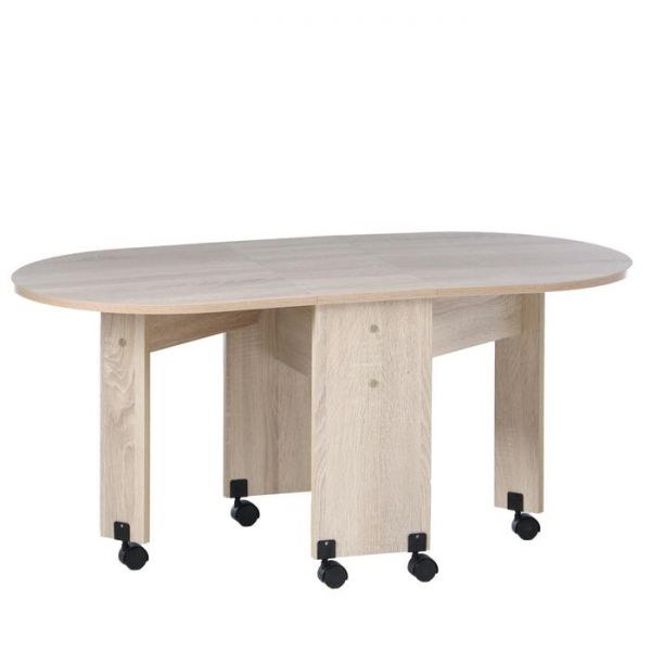 Стол-книжка журнальный Баско 250/1120х535х530 Дуб сонома