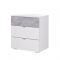 Комод «Акцент №9», 700 ? 474 ? 750 мм, цвет белый / цемент светлый