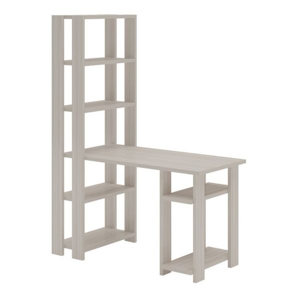 Компьютерный стол, 1200 ? 650 ? 1800 мм, цвет белый