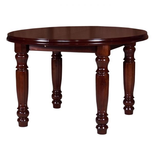 Стол кухонный раздвижной Соло 1200/1550х800х750 бук/цвет темный орех