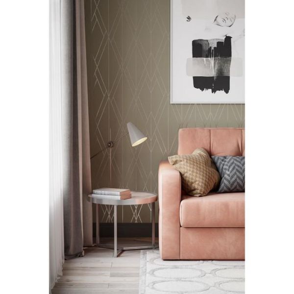 Стол журнальный «Тайлер», 555 ? 555 ? 450 мм, цвет сахара нуар / чёрный матовый