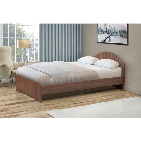 Кровать на уголках №3, 1200 ? 1900 мм, цвет ясень шимо тёмный