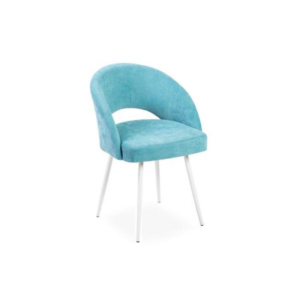 Стул Мирелла Инфинити 08 Бирюзовый/ Грейс металл  Белый