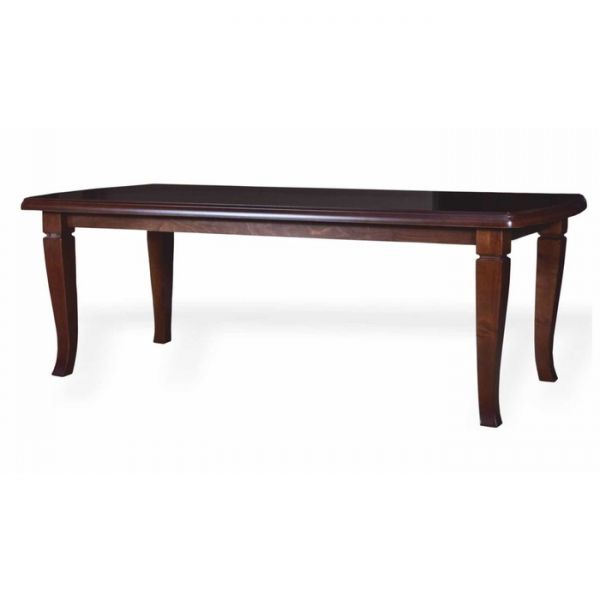 Стол обеденный 1800х900х750 бук/цвет покраски темный орех